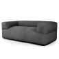 Preview: Sitzsack Sofa 2-Sitzer Celaya (schwer entflammbar nach B1)